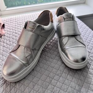 Cole Haan Metallic Leather Sneakers